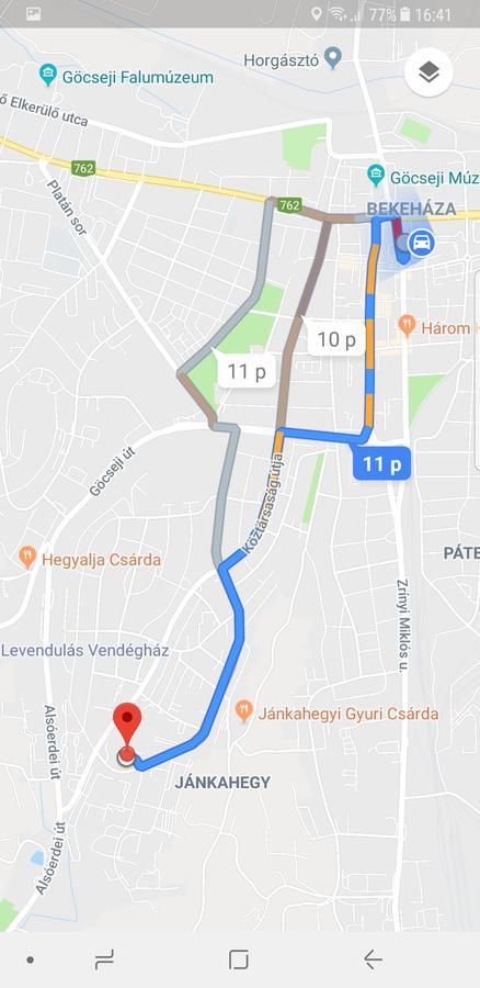 Hegyalja Apartman Zalaegerszeg Dış mekan fotoğraf